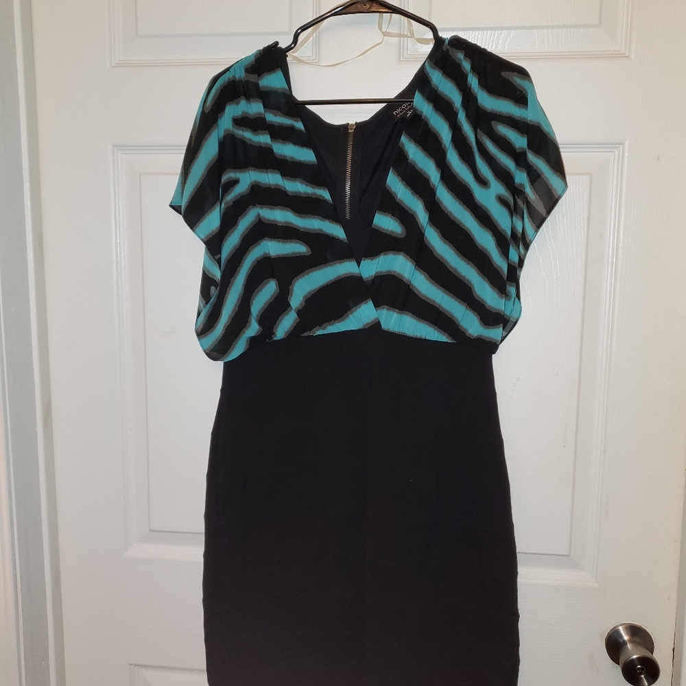 Dress with a lower  pencil skirt sz 16